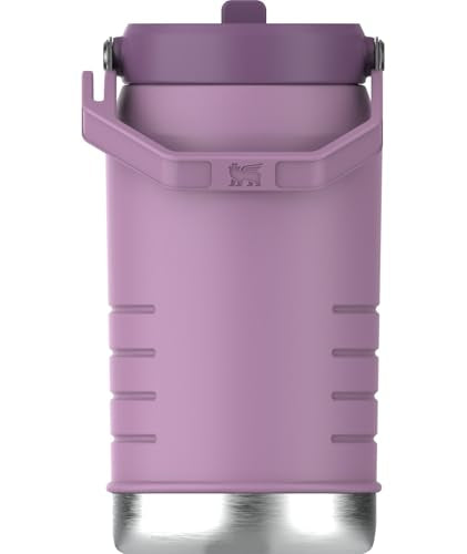Stanley IceFlow 2.0 Flip Straw Jug with Handle 64 oz | Twist On Lid and Flip Up Straw | Leakproof for Travel and Sports | Insulated Stainless Steel |BPA-Free | Lilac
