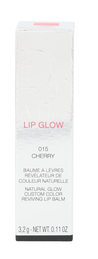 Christian Dior Addict Lip Glow - 015 Cherry by Christian Dior for Women - 0.11 oz Lip Balm