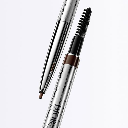 Dior Diorshow Brow Styler Eyebrow Pencil - waterproof with ultrafine retractable tip, 0.003 Ounce (03 Brown)