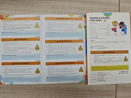 TECJOE 2 Pack LCD Writing Tablet, 8.5 Inch Colorful Doodle Board Drawing Tablet for Kids, Christmas Stocking Stuffers Birthday Gifts Travel Games Toys for Age 3 4 5 6 Boys Girls Toddles