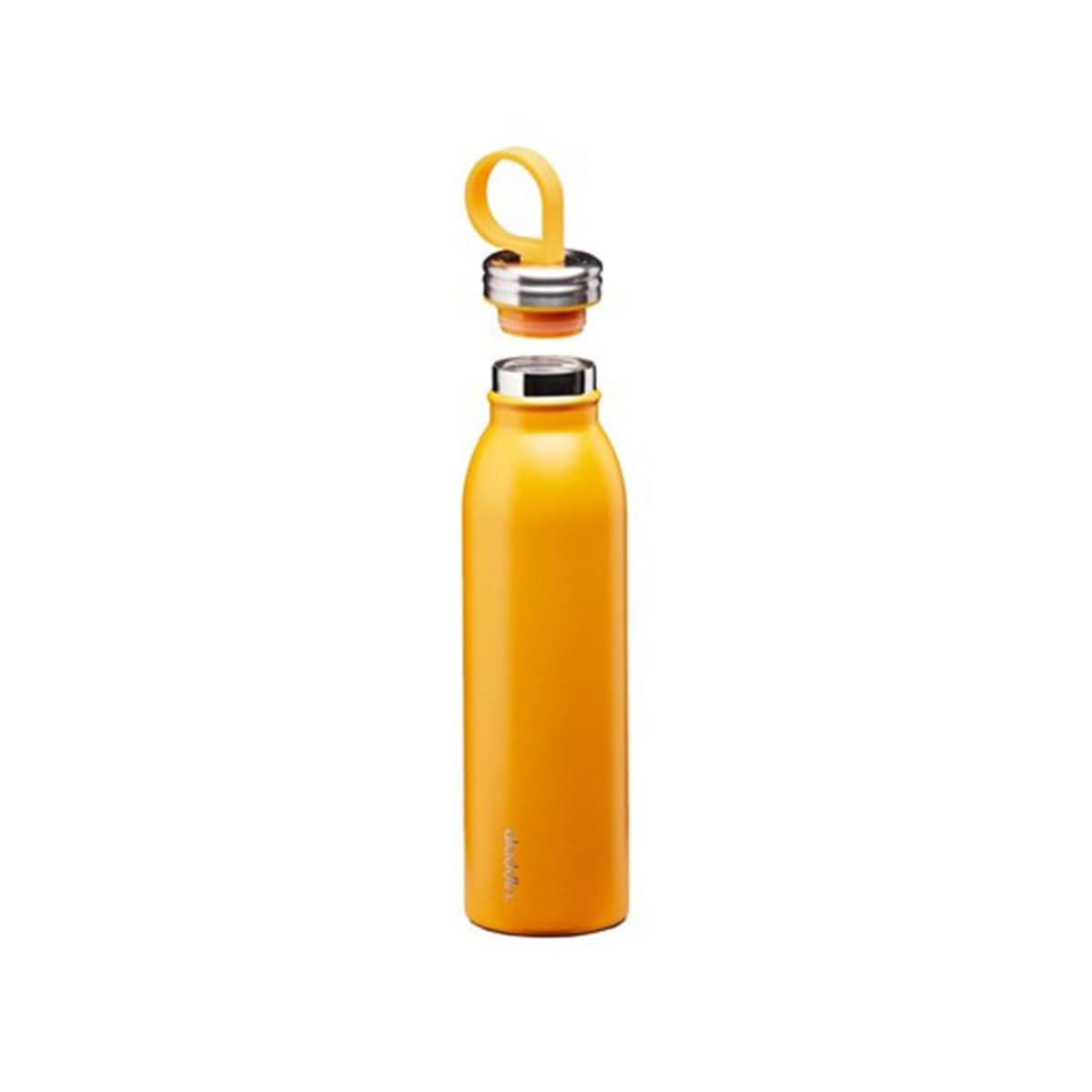 Aladdin Chilled Thermavac Stainless Steel Water Bottle 0.55L Sun Yellow – Insulated Metal Water Bottle - Keeps Cold for 9 Hours - BPA-Free Thermos Flask - Leakproof - Dishwasher Safe
