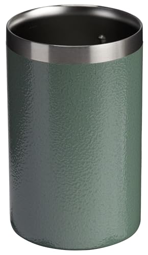STANLEY Everyday Can Cooler Cup 10 oz | Beer, Seltzers, Soda, and Energy Drinks | Doubles as Tumbler | Insulated Stainless Steel Drink Holder | BPA-Free | Hammertone Green
