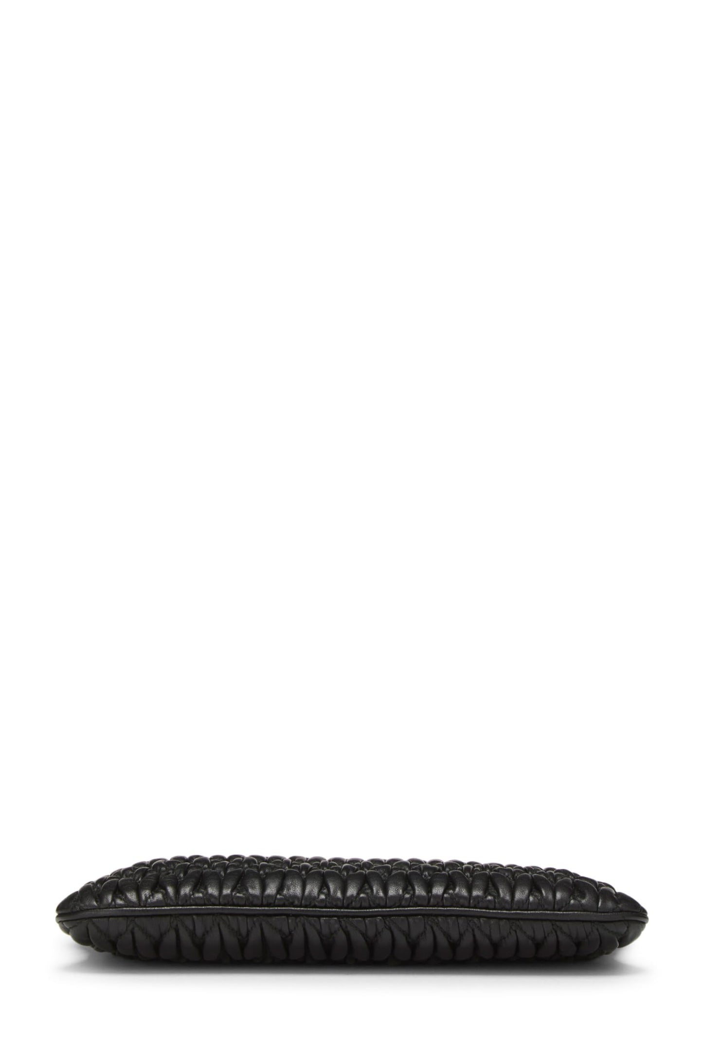 Miu Miu, Pre-Loved Black Nappa Crossbody, Black
