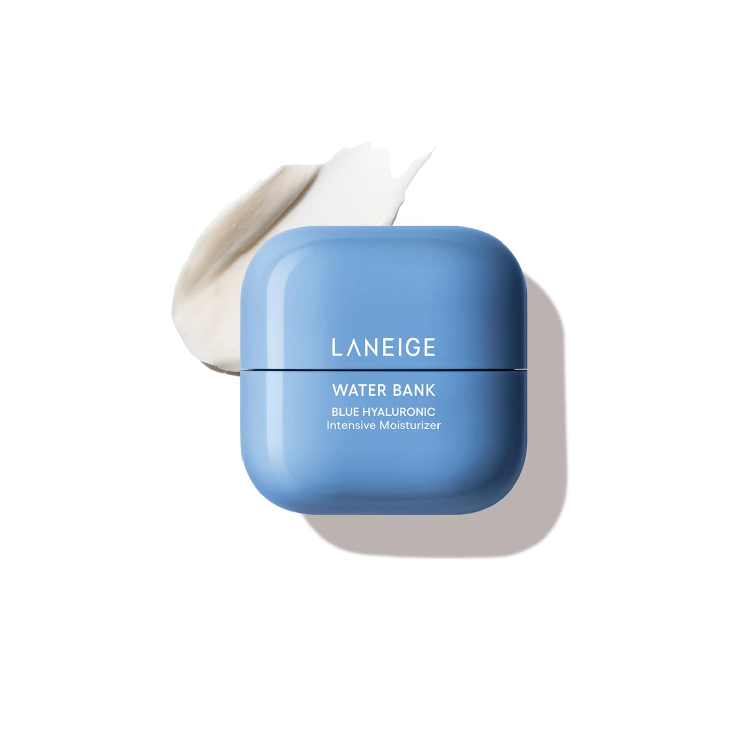 LANEIGE Water Bank Blue Hyaluronic Intensive Moisturizer: Hydrating Face Cream for Very Dry Skin with Squalane & Peptide for Skin Barrier Support, Dermatologist-Tested