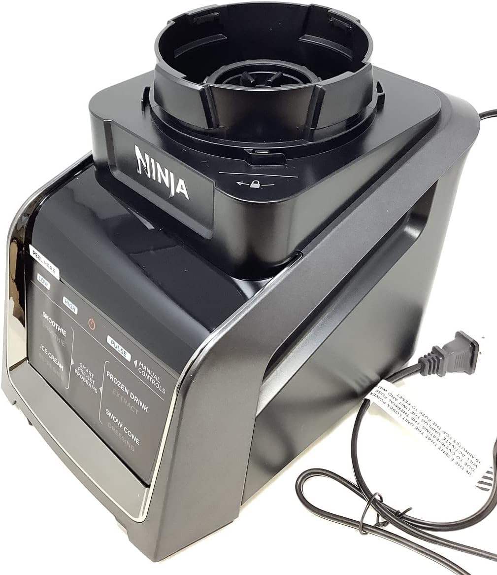 Ninja Motor Base Only for CT641 CT680 CT680A CT680W CT681 Intelli-Sense Blender - MUST READ Details, Does NOT work w/Spiralizer Accessories -