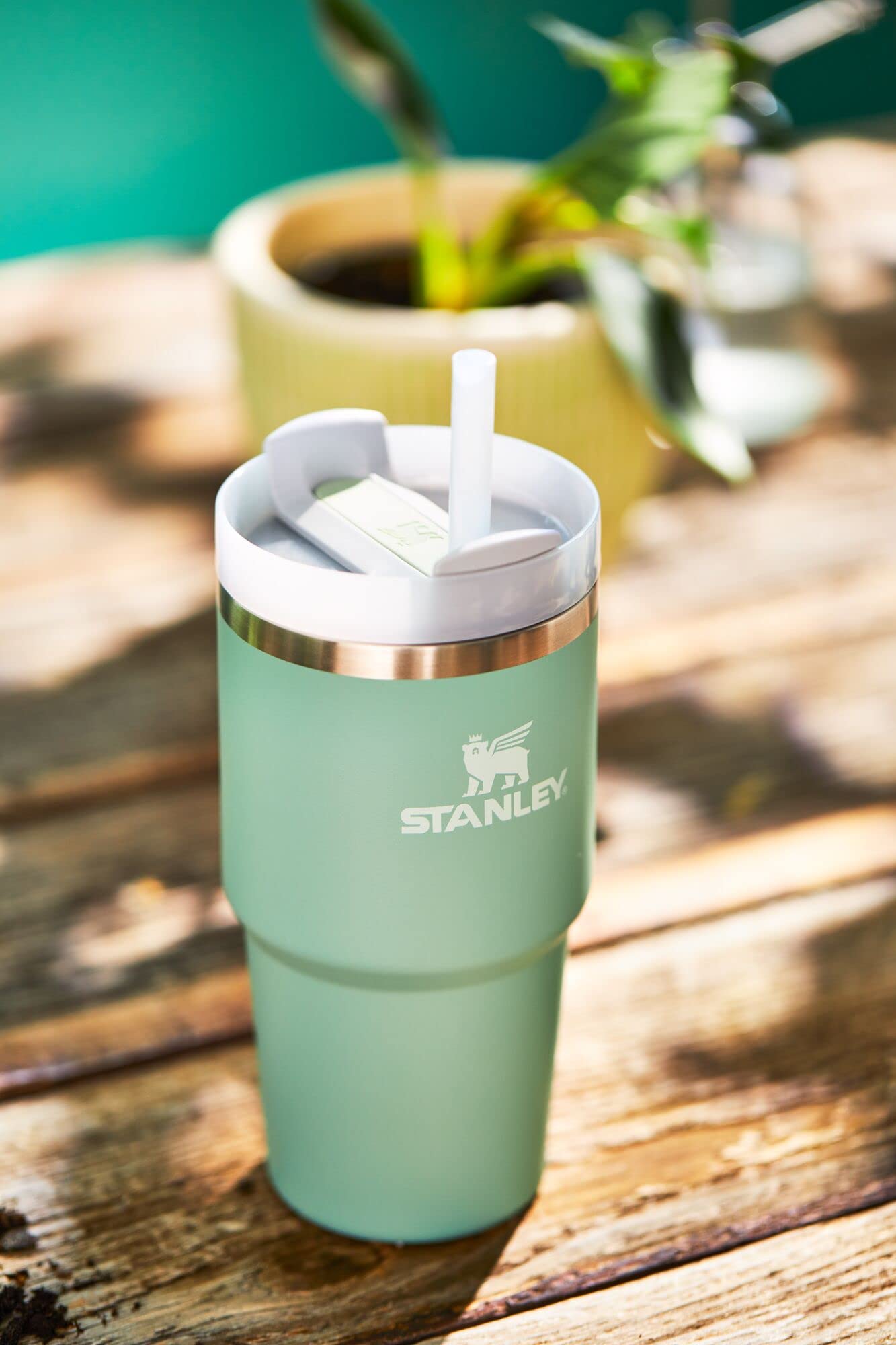 Stanley Quencher H2.O FlowState™ Tumbler 20oz Eucalyptus