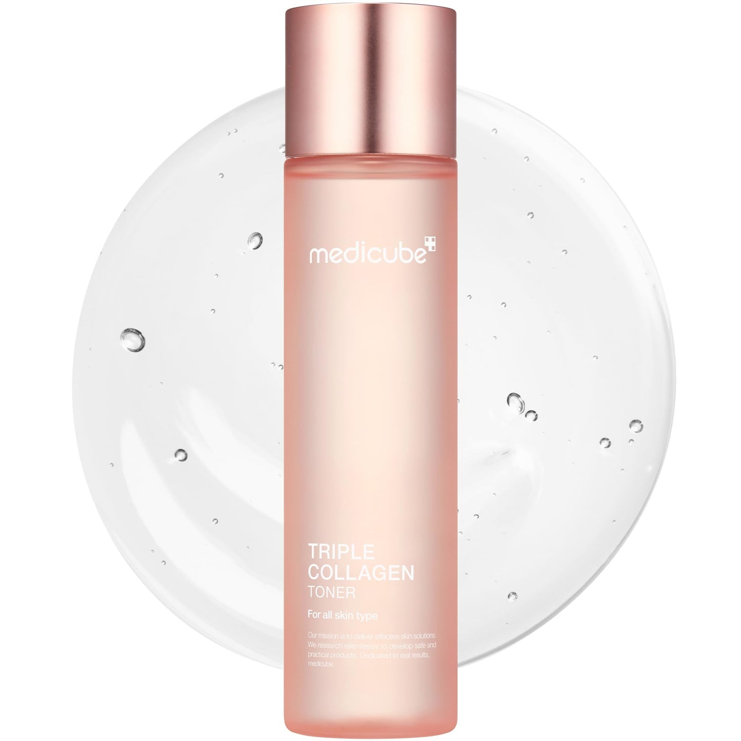 Medicube Triple Collagen Toner - Hydrolyzed, Atelo, & Soluble Collagen for Deep Hydration & Plump Skin - Fast-Absorbing Formula for All-Day Suppleness, Korean Skincare (4.73 fl.oz.)