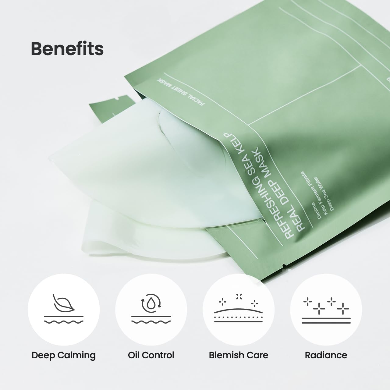 BIODANCE Clear Glow Mask Duo: Bio Collagen & Refreshing Sea Kelp Real Deep Mask