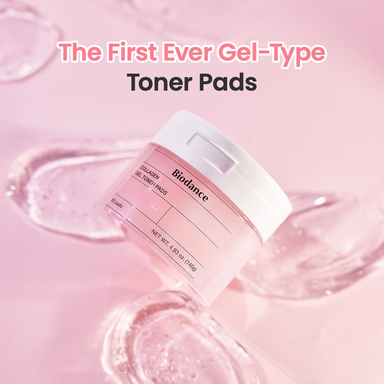 BIODANCE Collagen Day & Night Gel Duo: Bio-Collagen Real Deep Mask & Collagen Gel Toner Pads