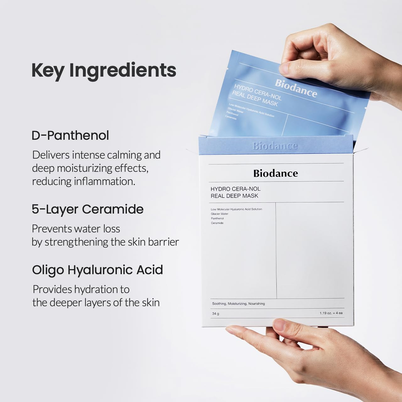 BIODANCE Best Mask Duo: Bio-Collagen & Hydro Cera-nol Real Deep Mask