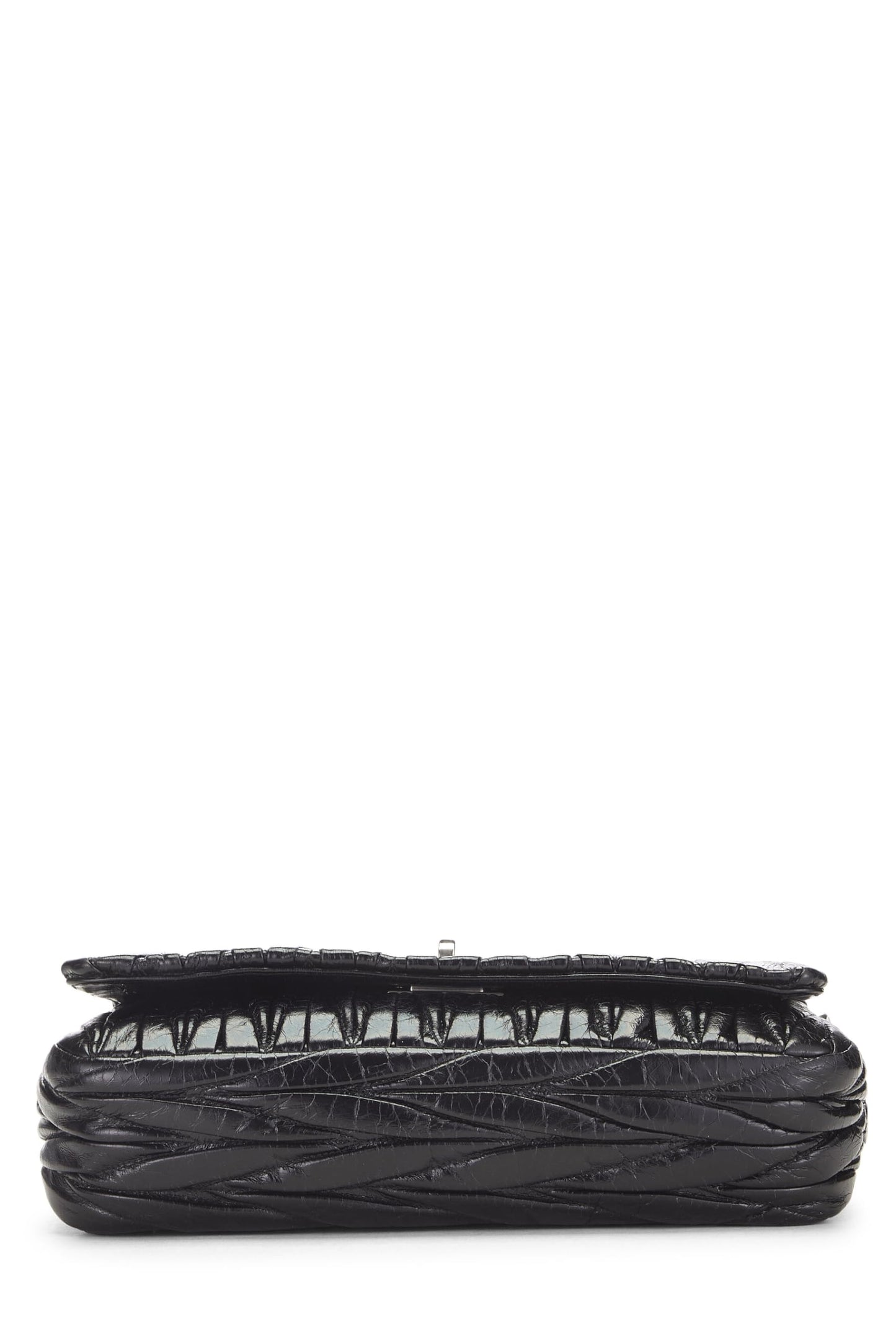Miu Miu, Pre-Loved Black Nappa Crossbody, Black