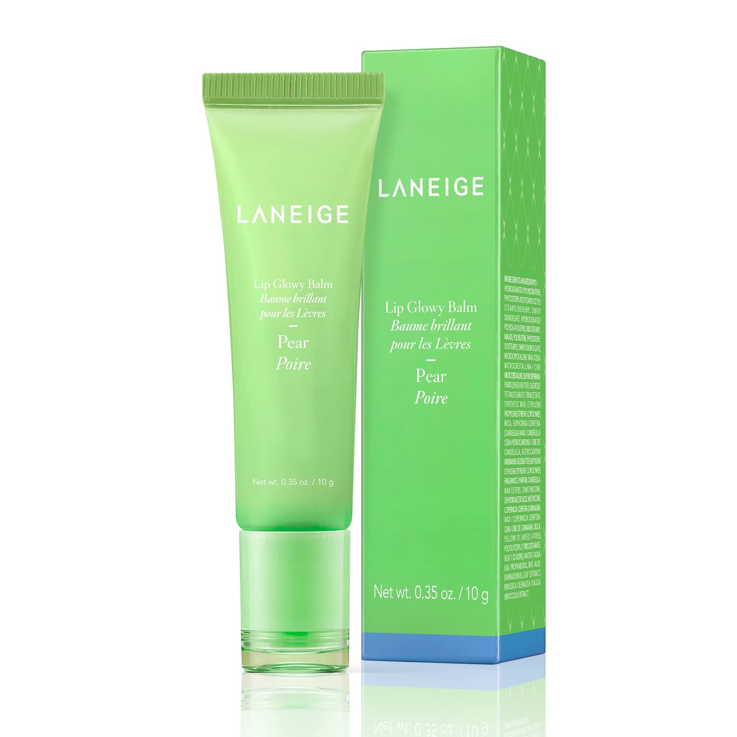 LANEIGE Lip Glowy Balm Pear: Hydrate, Glossy, Lightweight, Moisturize & Tint with Shea Butter