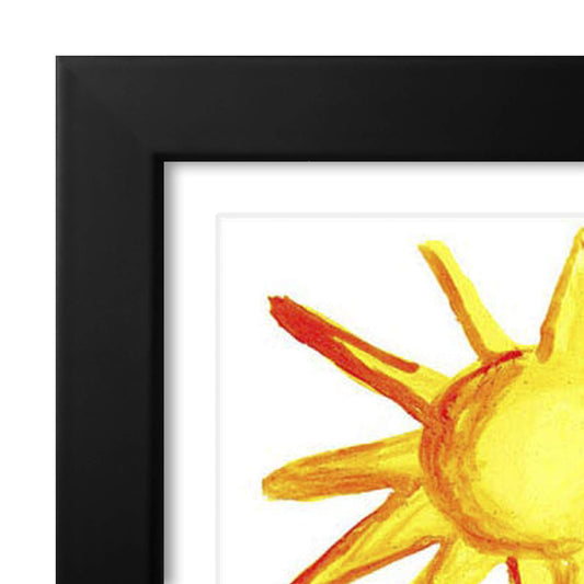 Americanflat 10x12.5 Kids Art Frame - Front Loading Picture Frames Hold 100 Artworks - Use as 8.5x11 Frame with Mat or Display 10x12.5 Artwork Without Mat - My Mini Masterpiece - Black