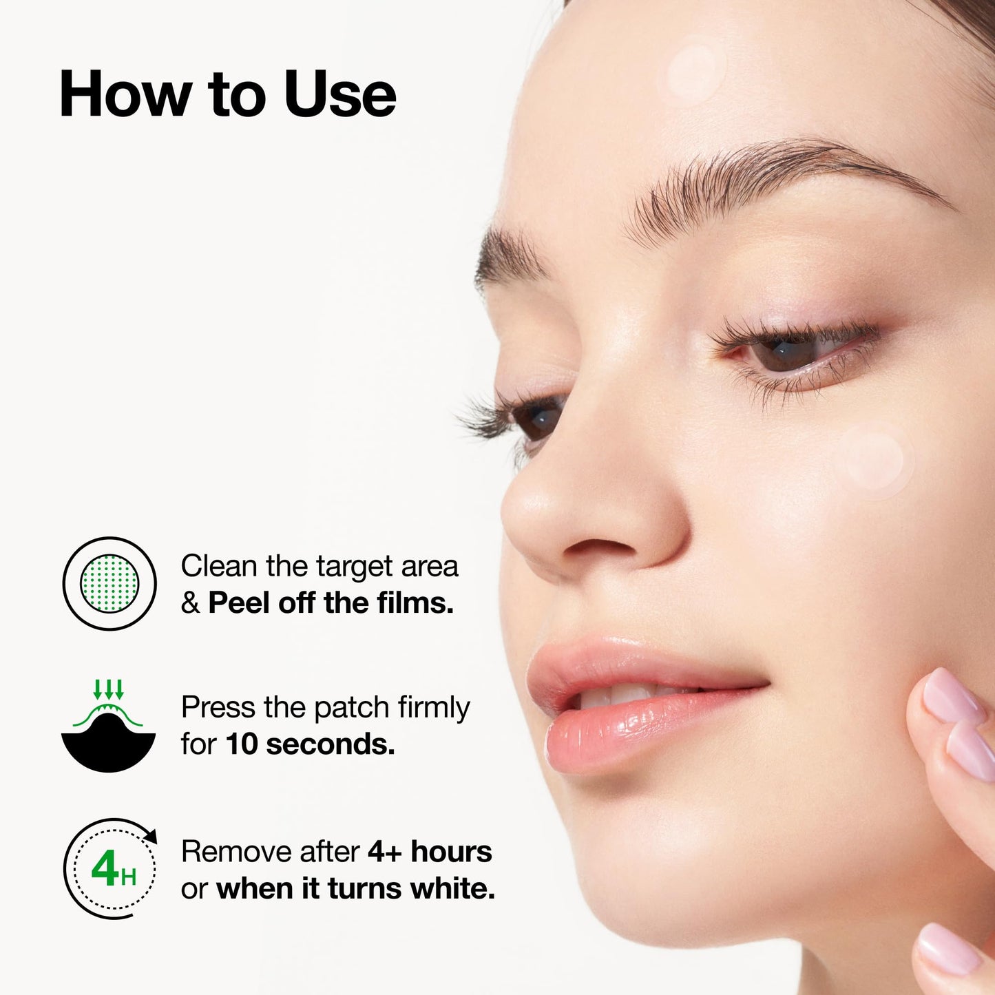 Auna Triple Acid Spot Care Microdart Patch, Deep, Early Stage Spot, 200+ Microdarts with AHA + BHA + PHA, Centella, Hydrocolloid Patch for Overnight, Non-Comedogenic, Korean Skin Care (12ea)
