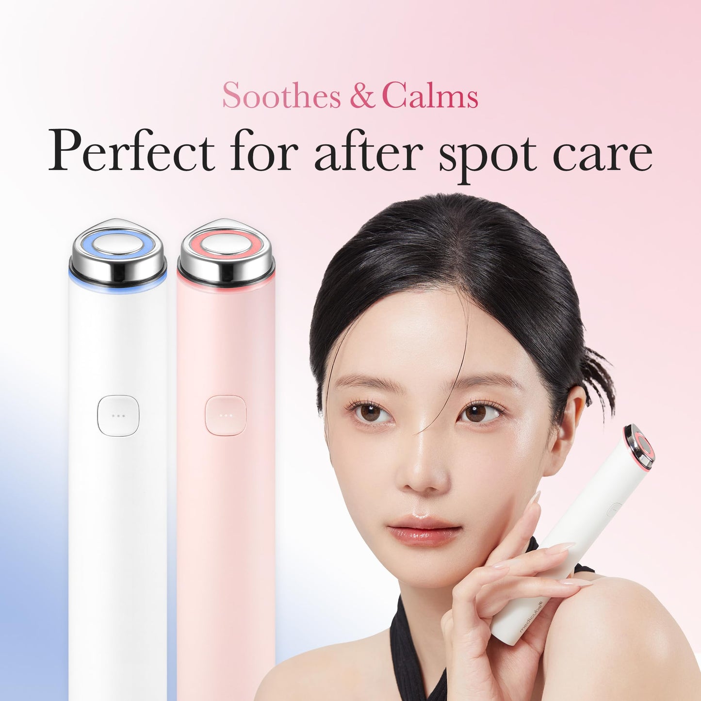 medicube Soothing Hydration Duo for Beginners: Mini Booster Pro White and Exosome Cica Tea Tree Ampoule