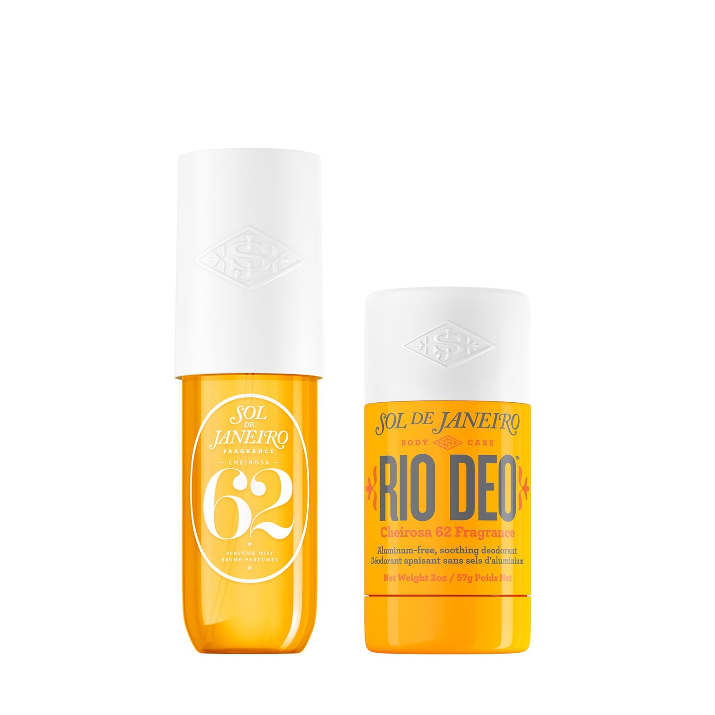 SOL DE JANEIRO Cheirosa 62 Perfume Mist + Rio Deo Travel Duo, Amazon Exclusive