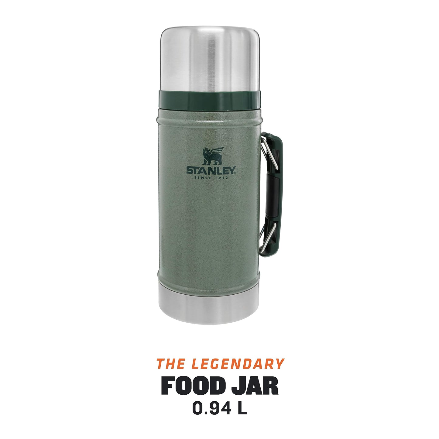 Stanley Classic Vacuum Food Jar .94L (Hammertone Green)