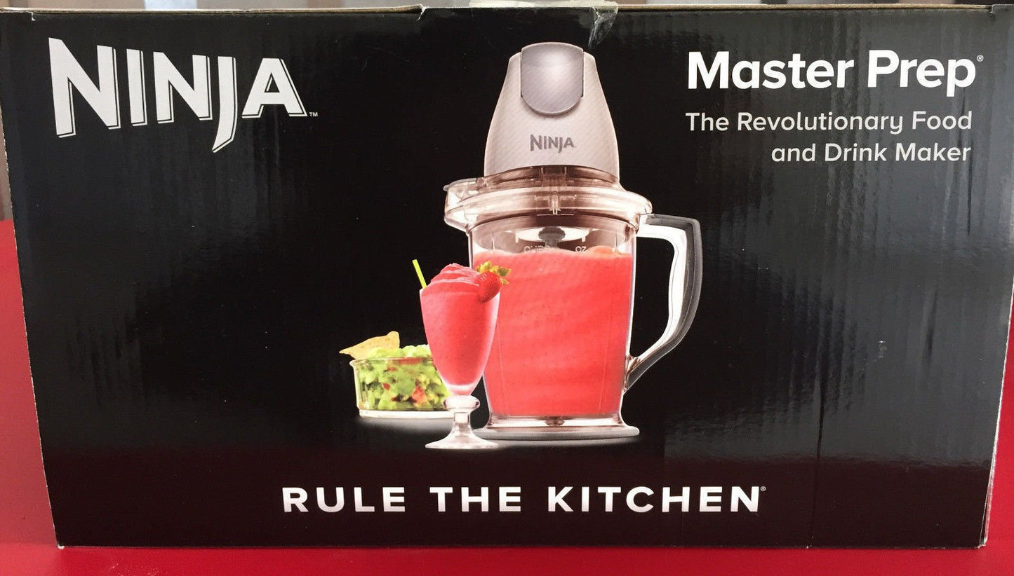 NEW Ninja Master Prep Food & Drink Mixer Model QB900B Gray Blender Processor#BH4151Y G154GHRED427890