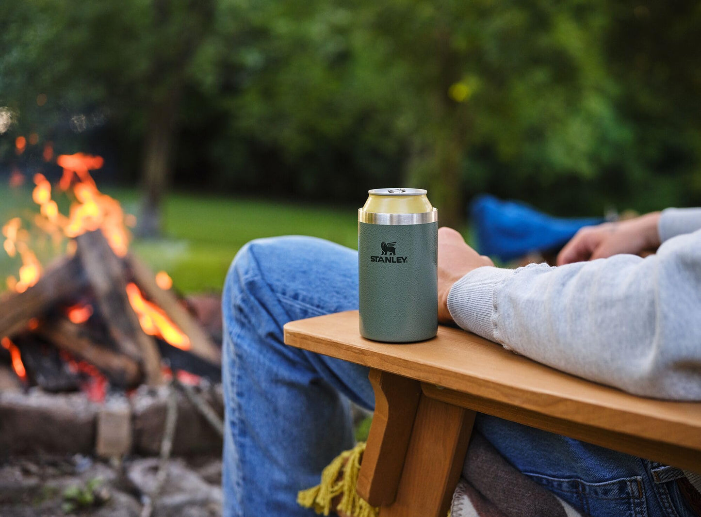 Stanley Everyday Can Cooler Cup 10 oz | Beer, Seltzers, Soda, and Energy Drinks | Doubles as Tumbler | Insulated Stainless Steel Drink Holder | BPA-Free | Matte Black
