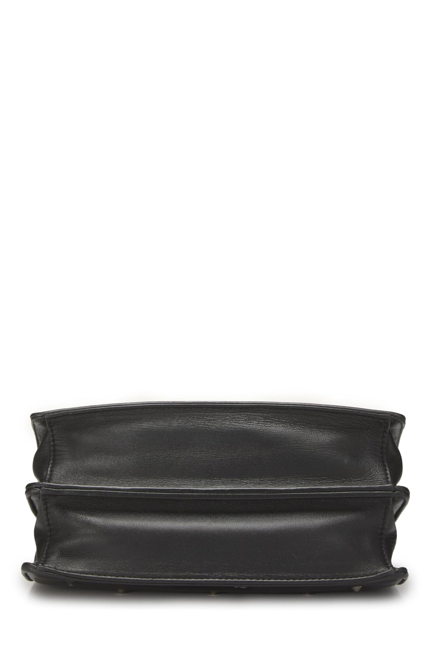Miu Miu, Pre-Loved Black Calfskin Confidential Crossbody, Black
