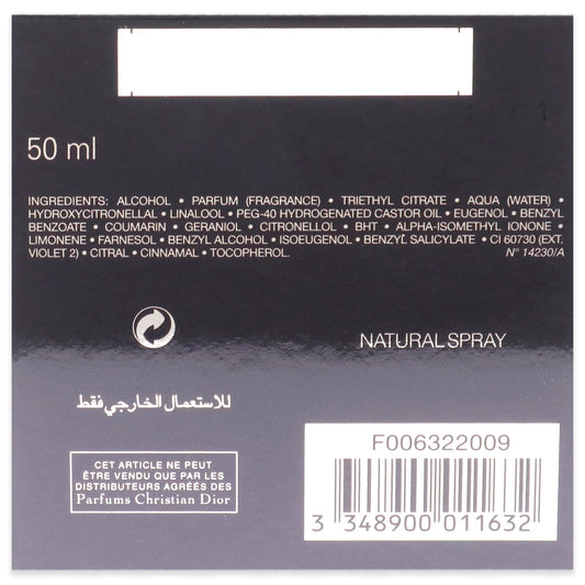 Poison By Christian Dior For Women. Eau De Toilette Spray Black 1.7 Fl Oz