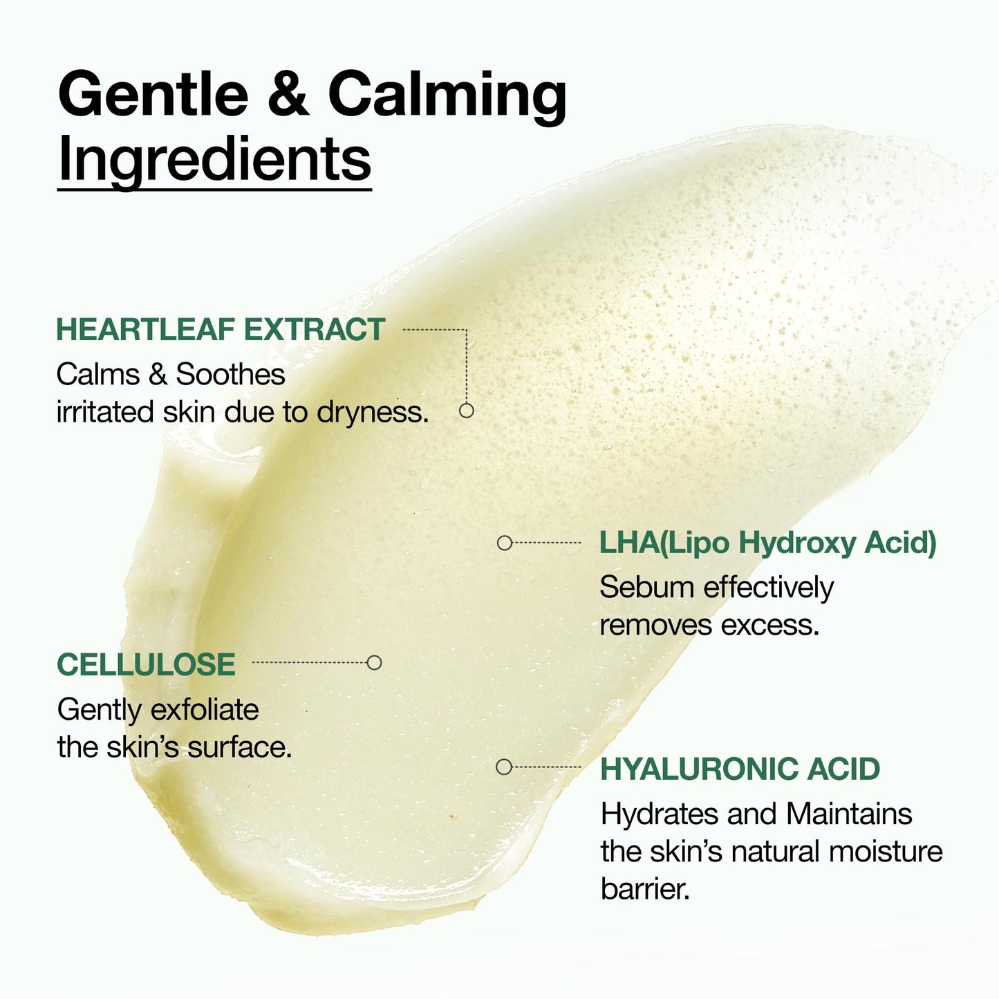 ANUA Heartleaf LHA Moisture Peeling Gel, Gentle Exfoliation, Hydrating Facial Peel, Pore Care, Dead Skin Removal, Natural Cellulose for Soothing, Vegan, Korean Skin Care (120ml/4.05 fl.oz.)