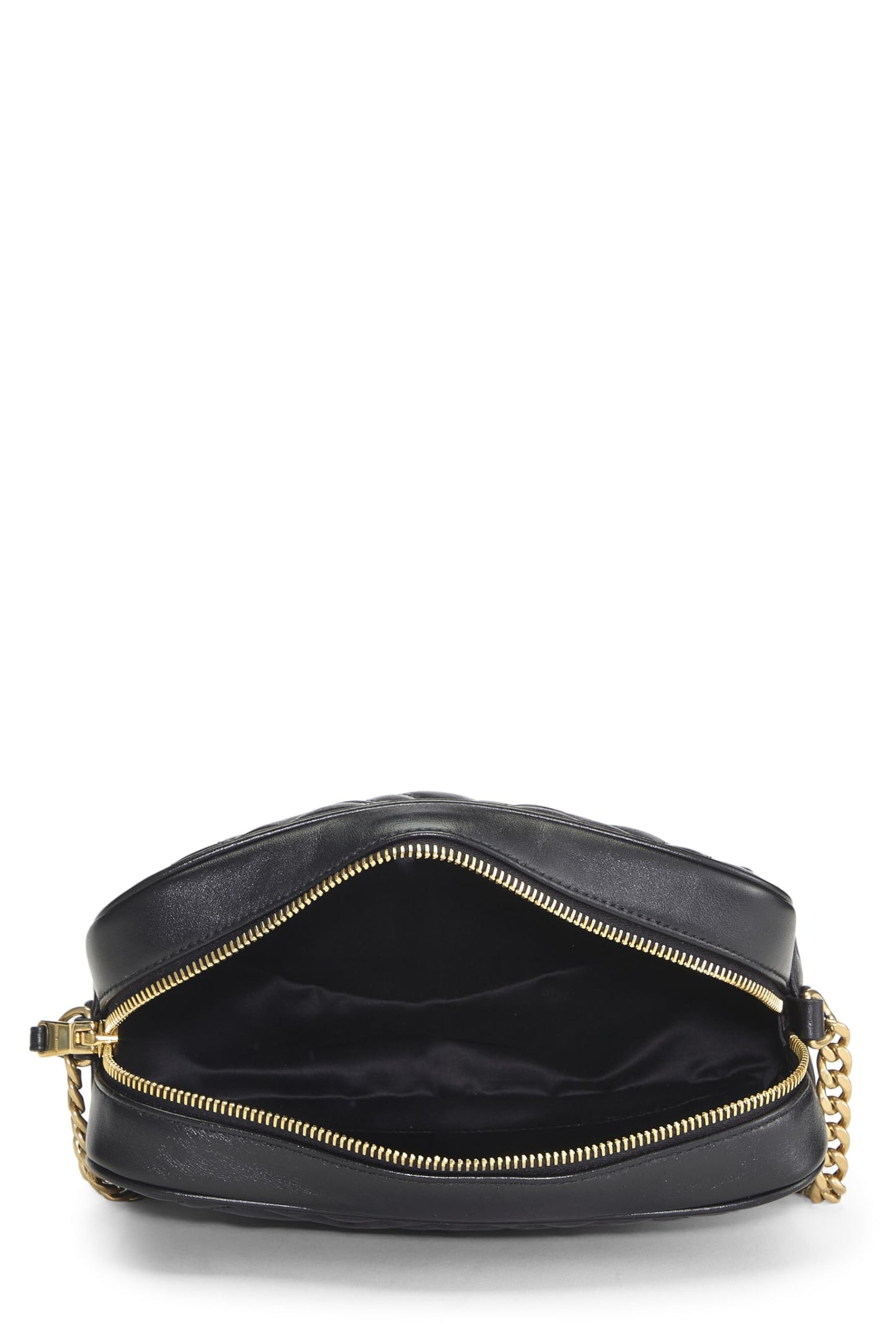 Miu Miu, Pre-Loved Black Nappa Matelassé Camera Bag, Black