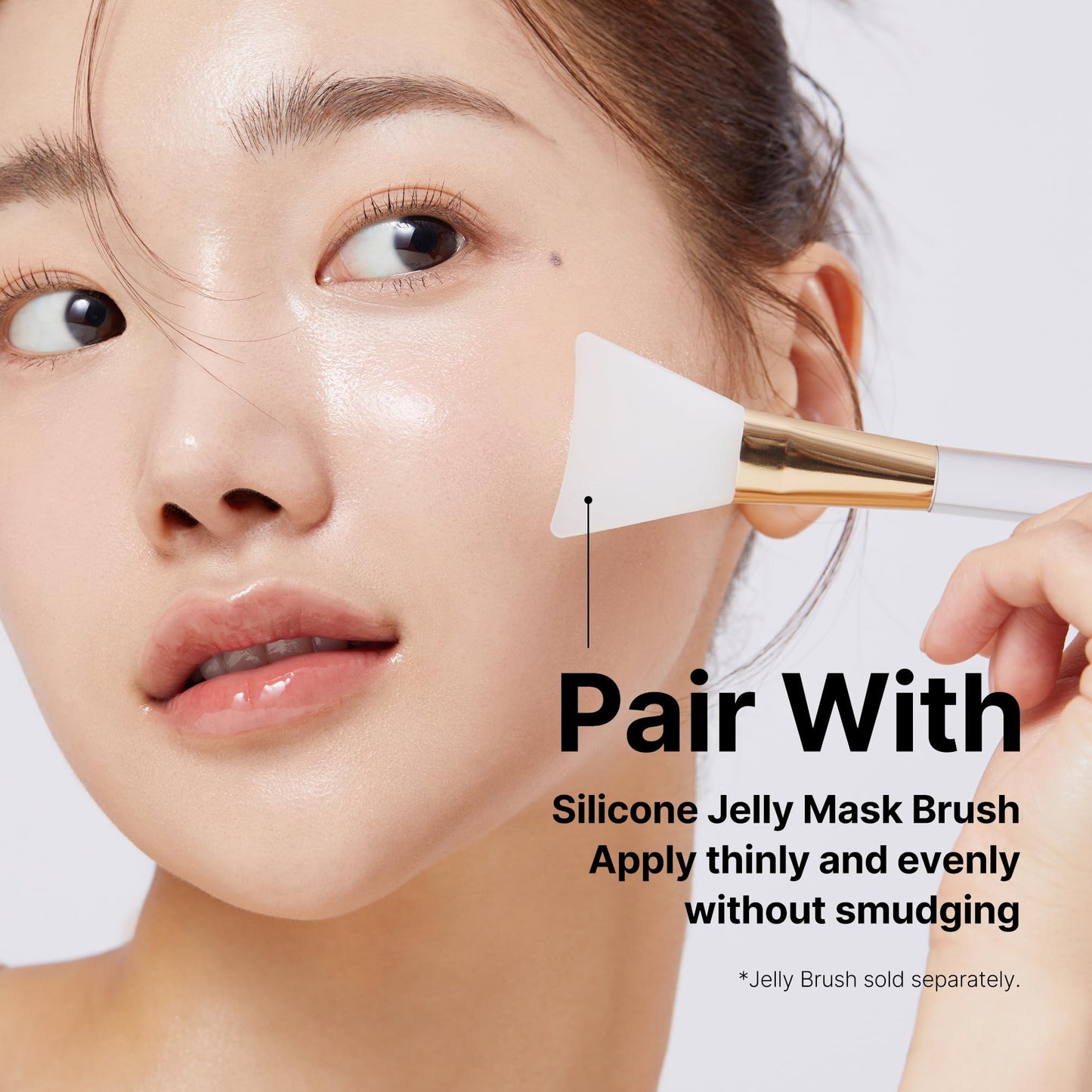 medicube Collagen Wrapping Mask Twin Pack with Jelly Brush- 2 Collagen Wrapping Masks + Jelly Brush