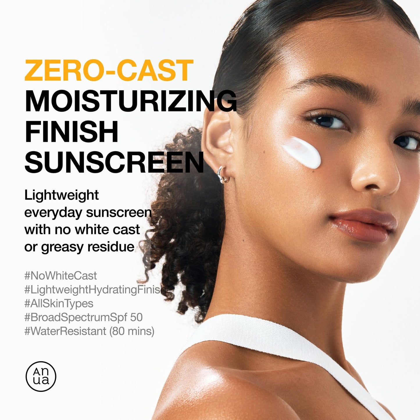 Anua After sun care trio set, Heartleaf Cleansing Foam+ Zero-Cast Moisturizing Finish Sunscreen, Heartleaf Pore Control Cleansing Oil, Face wash, Oil Cleanser, Facial sunscreen, Korean skincare set