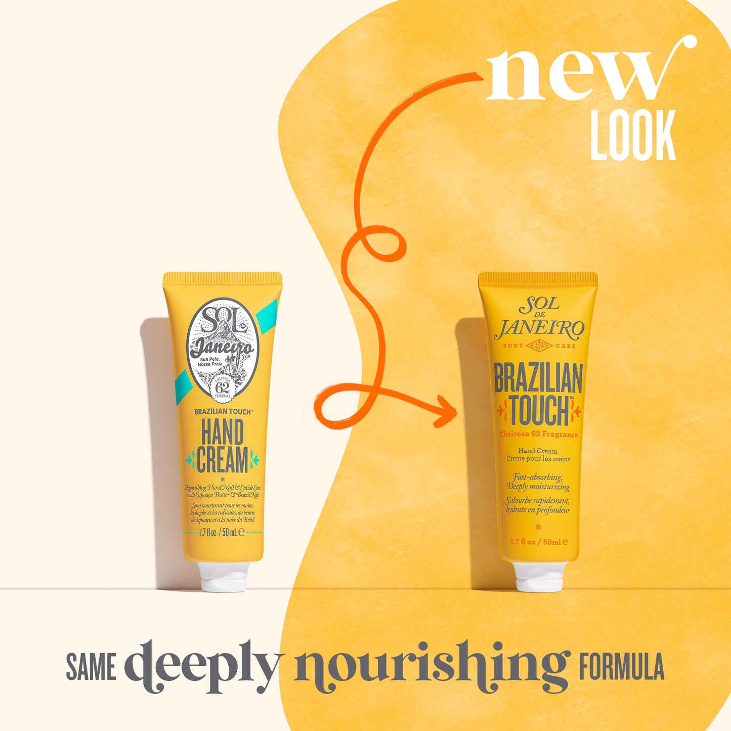 SOL DE JANEIRO Brazilian Touch Hand Cream + Brazilian Kiss Cupuacu Lip Butter Duo, Amazon Exclusive