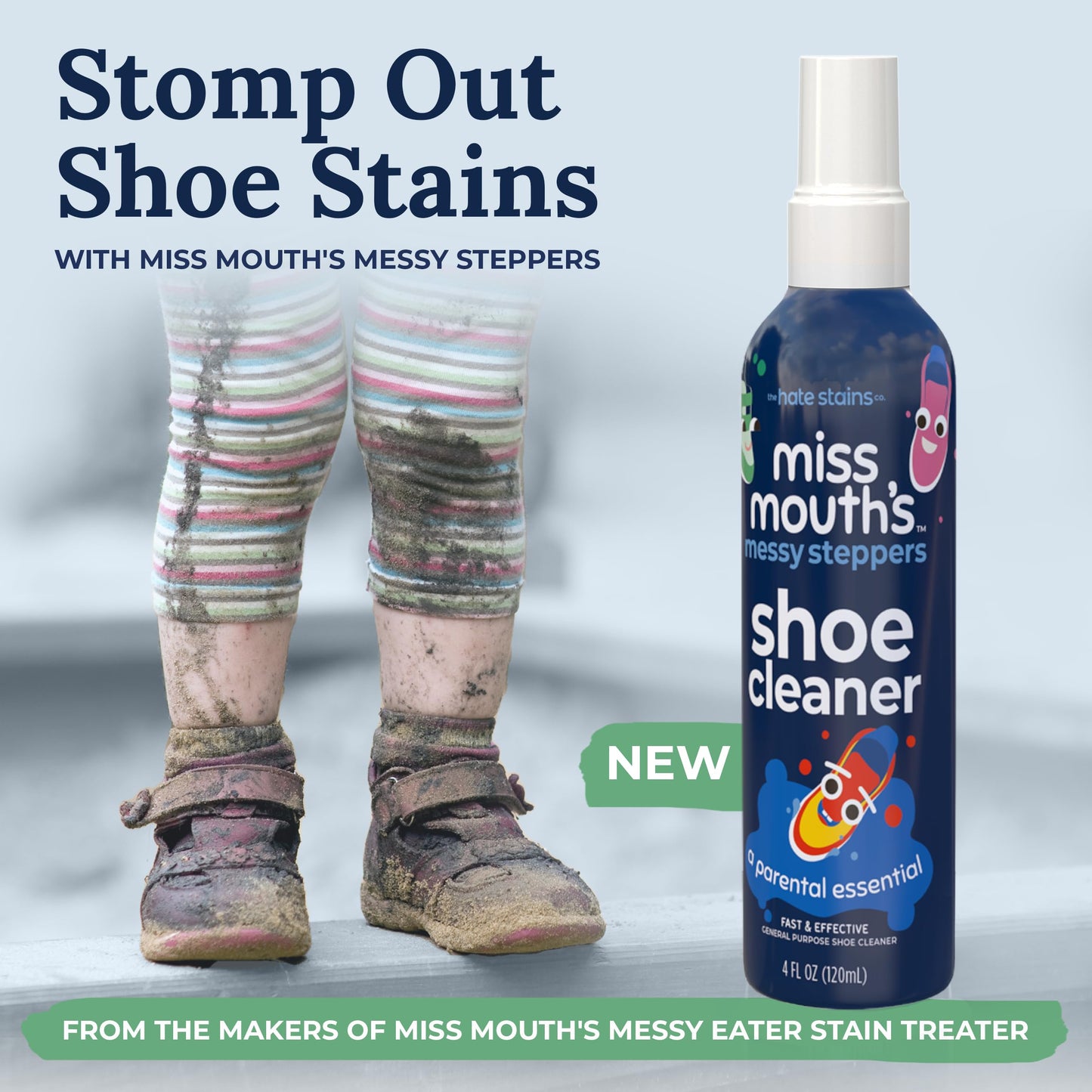 Miss Mouth's Messy Eater Stain Treater, Messy Steppers, Emergency Stain Rescue and Chateau Spill Bundle from Hate Stains