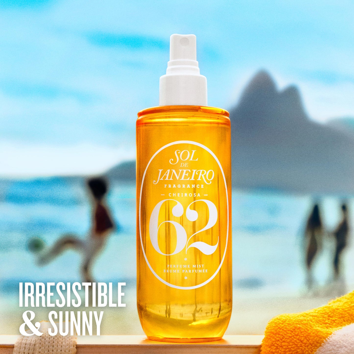 SOL DE JANEIRO Cheirosa 62 Hair and Body Fragrance Mist 8 fl oz & Milky Leave-In Conditioner 7 fl oz - Cheirosa 62 Scent with Notes of Pistachio and Salted Caramel, Amazon Exclusive