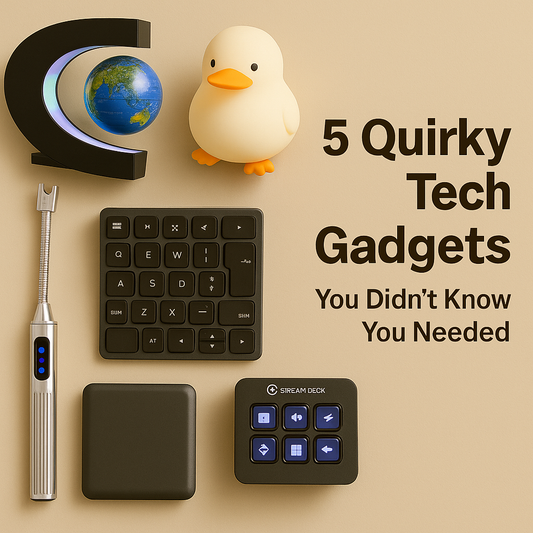 🔥 5 Quirky Tech Gadgets You Didn't Know You Needed (But Everyone's Buying Right Now)