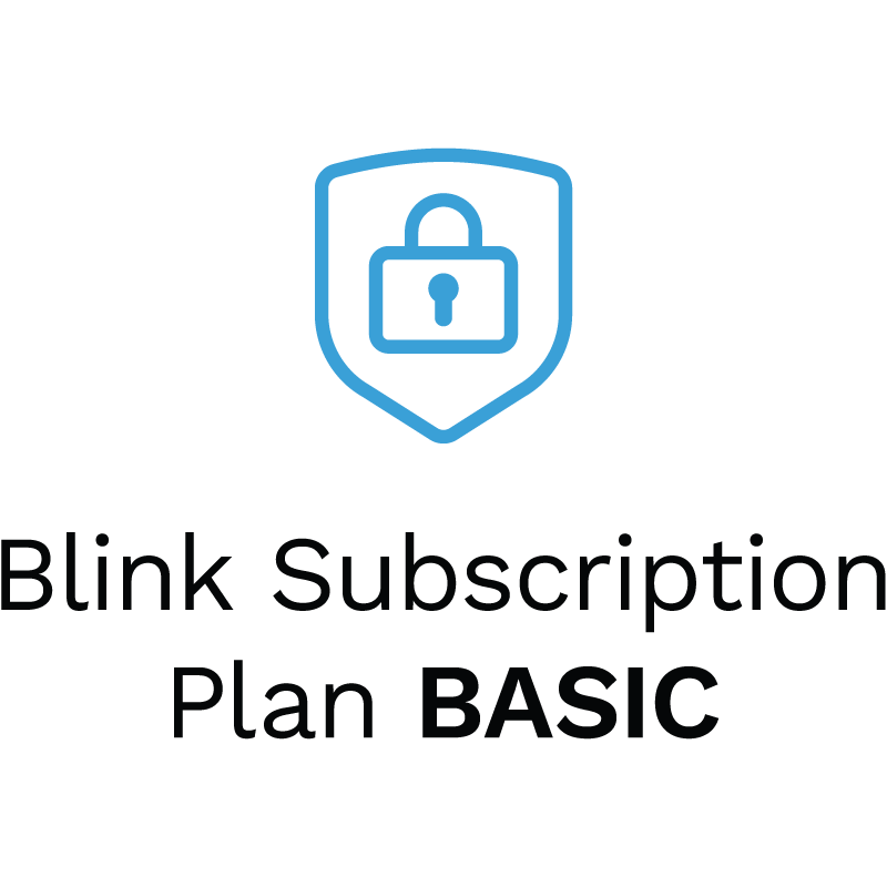 Blink Subscription Basic Plan with yearly auto-renewal