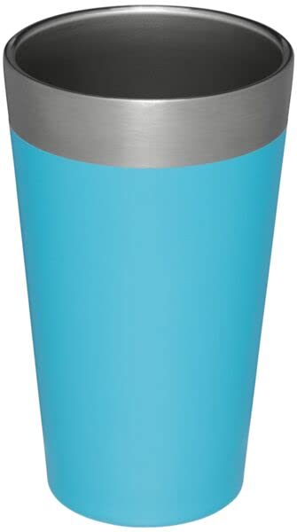 Stanley Adventure Stacking Beer Pint Glass 16oz | Stackable Drinking Cup for Cold Beverages | Dishwasher Safe | Insulated Stainless Steel Tumbler | BPA-Free | Pool