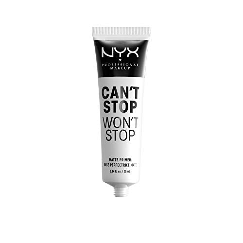 NYX PROFESSIONAL MAKEUP Can’t Stop Won’t Stop Matte Primer, Vegan Face Primer