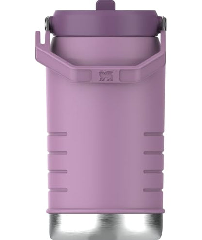 Stanley IceFlow 2.0 Flip Straw Jug with Handle 64 oz | Twist On Lid and Flip Up Straw | Leakproof for Travel and Sports | Insulated Stainless Steel |BPA-Free | Lilac