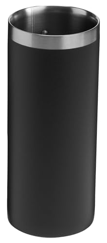 Stanley Everyday Can Cooler Cup 10 oz Slim | Beer, Seltzers, Soda, and Energy Drinks | Doubles as Tumbler | Insulated Stainless Steel Drink Holder | BPA-Free | Black 2.0