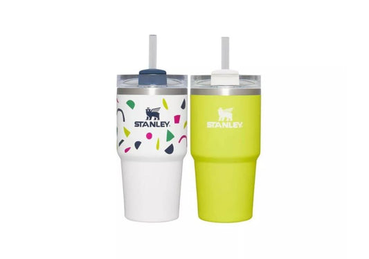STANLEY 2pk 20oz Stainless Steel H2.0 Flowstate Quencher Tumblers San Valentine gift