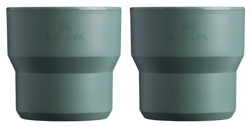 Stanley Wildfare Core Stacking Cups Set 2-Pack | 10 oz Stackable Cups | Camping Essentials for Your Camp Kitchen