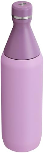 Stanley All Day Slim Bottle 20 oz | Twist On Lid with Leakproof Seal | Slim Design for Travel & Gym | Insulated Stainless Steel | BPA-Free | Lilac