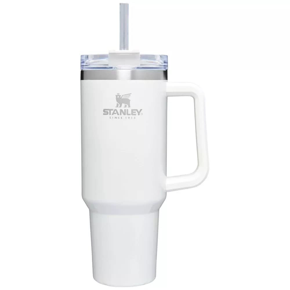 STANLEY Adventure 40oz Stainless Steel Quencher Tumbler-Frost White