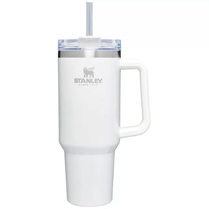 STANLEY Adventure 40oz Stainless Steel Quencher Tumbler-Frost White