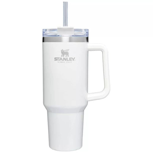 STANLEY Adventure 40oz Stainless Steel Quencher Tumbler-Frost White