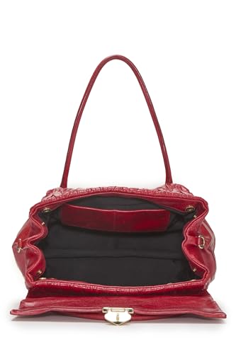 Miu Miu, Pre-Loved Red Nappa Convertible Handbag, Red