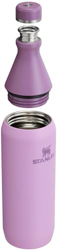 Stanley All Day Slim Bottle 20 oz | Twist On Lid with Leakproof Seal | Slim Design for Travel & Gym | Insulated Stainless Steel | BPA-Free | Lilac