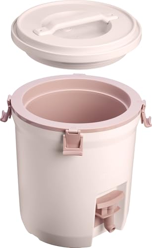 Stanley Adventure Fast Flow Water Jug 2 Gallon | Leakproof Ice Water Dispenser | Insulated Beverage Cooler | Easy Pour Spigot and Latched Foam Lid | BPA-Free | Rose Quartz