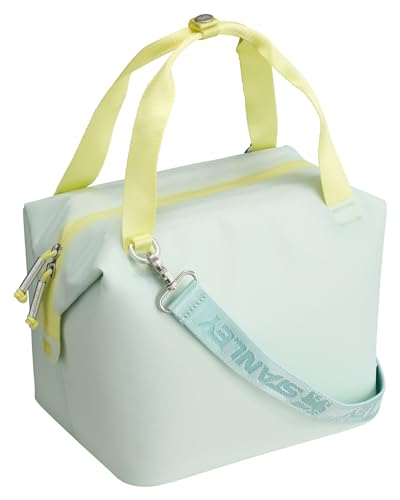 Stanley All Day Julienne Mini Soft Cooler Bag and Lunch Box 7.4 Quarts | 10 Can Cooler with Handles and Strap | Stays Cold for Hours | Insulated Travel Bag with Zipper | BPA-Free | Mist