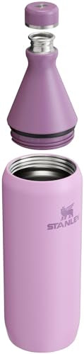 Stanley All Day Slim Bottle 34 oz | Twist On Lid with Leakproof Seal | Slim Design for Travel & Gym | Insulated Stainless Steel | BPA-Free | Lilac