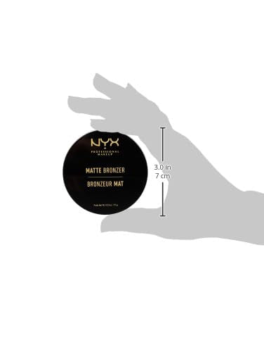 NYX PROFESSIONAL MAKEUP Matte Bronzer, Deep Tan